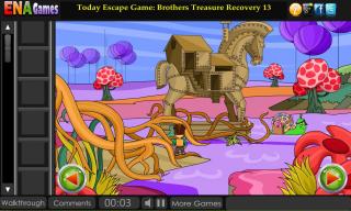 Игра Escape With Fantasy Trojan Horse