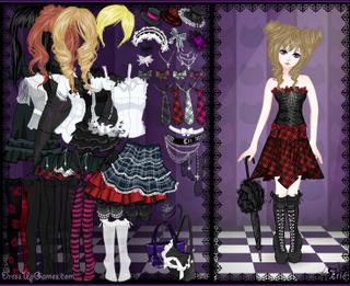 Игра Gothic Lolita Dress Up