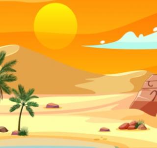 Игра Спасение в золотых дюнах фото