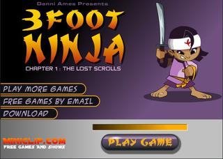 Игра 3 Foot Ninja
