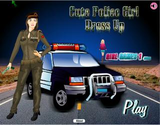 Игра Police girl game