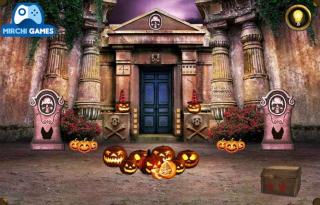 Игра Большое хеллоуинское кладбище