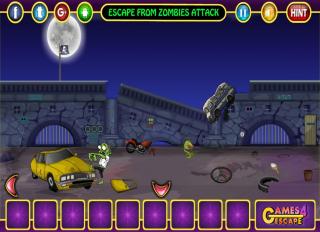 Игра Escape From Zombies Attack