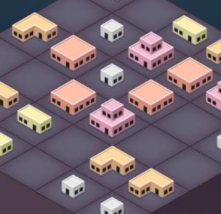 Игра Слияние кварталов города фото