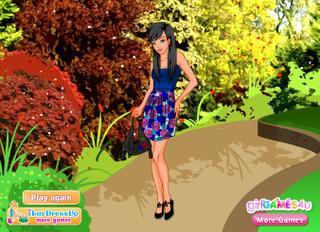 Игра Welcoming Spring Dress Up
