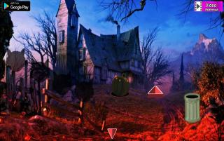 Игра Пугающая хеллоуинская деревня