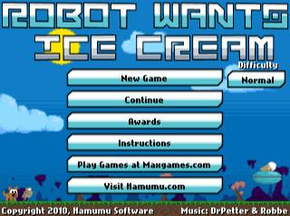 Игра Robot Wants Ice Cream фото