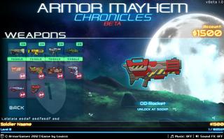 Игра Armor Mayhem Chronicles BETA