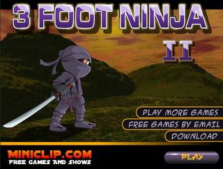 Игра 3 Foot Ninja 2