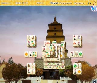 Игра Китайский Маджонг Башня фото