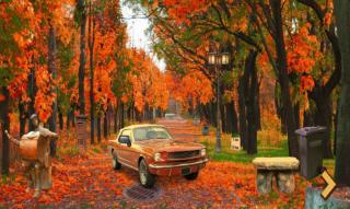 Игра Осенний городской парк