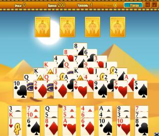 Игра FREECELL GIZA SOLITAIRE фото