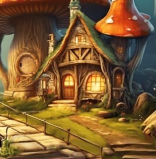 Игра Побег из грибного дома