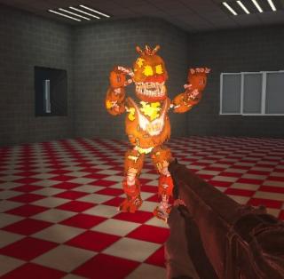 Игра Фнаф-страйк: Хэллоуин фото