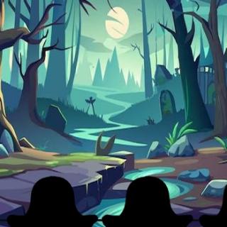 Игра Спасите девочку от ведьмы фото