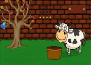 Игра Покорми корову фото