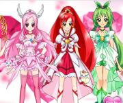 Игра Одевалка Pretty Cure 3 (Прекрасные Целительницы) фото