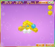 Игра Маджонг Кубики 3D фото